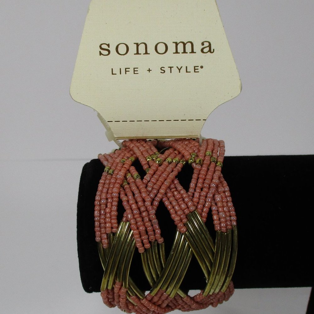💕3 For 15💕 Beaded gold Cuff Bracelet